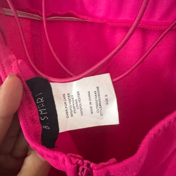 Bright Pink B. Smart Maxi Slit Dress - Picture 4 of 4